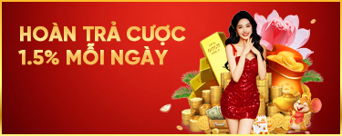 hoàn trả cược 1.5% mỗi ngày