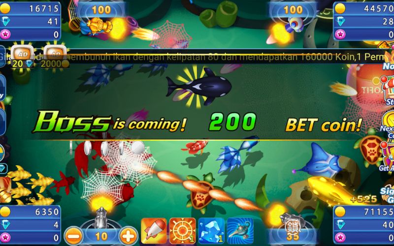 Đấu trường rực lửa tranh săn boss đại dương