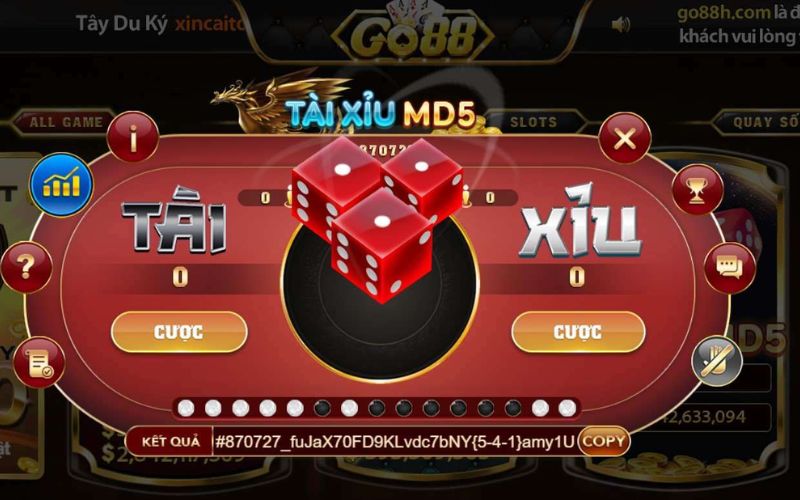 4 mẹo chơi tài xỉu MD5 đỉnh của chóp